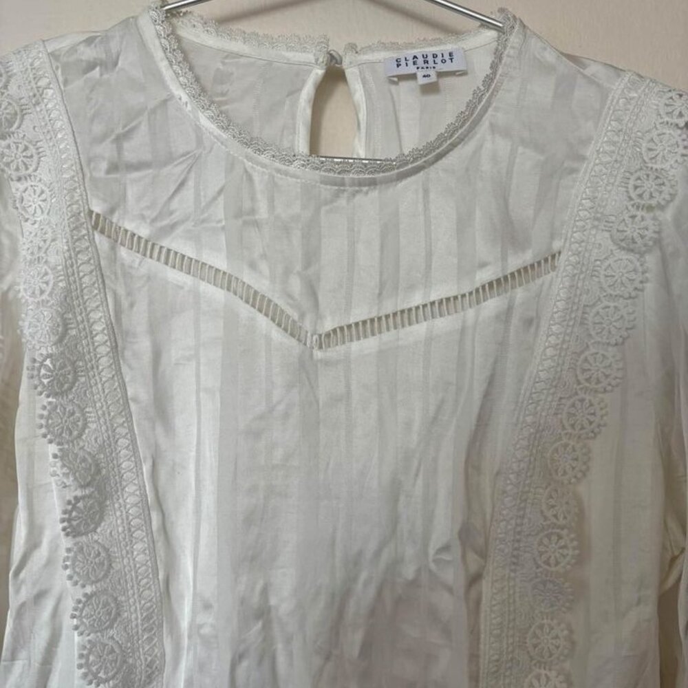 Claudine Pierlot blouse size M